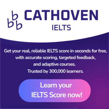 Cathoven: get your real IELTS score on mobile